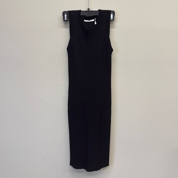 Helmut Lang Black Sleeveless Knit Dress - XS - Picture 2 of 9